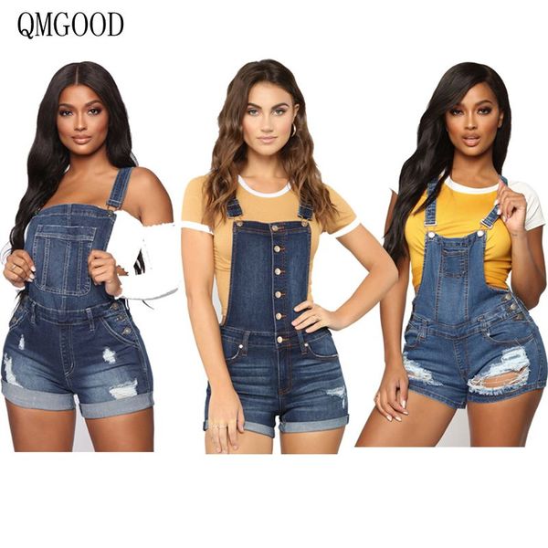 qmgood women denim overalls shop jeans shorts summer pants female hole denim strap shorts female ripped jeans for women, Blue
qmgood women denim overalls shop jeans shorts summer pants female hole denim strap shorts female ripped jeans for women, Blue