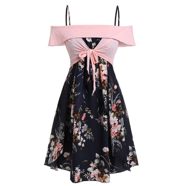 summer bohemian dress 2019 women casual summer slash neck cami flower bandage dress with crop t-shirt vestidos robe femme @4, Black;gray
summer bohemian dress 2019 women casual summer slash neck cami flower bandage dress with crop t-shirt vestidos robe femme @4, Black;gray