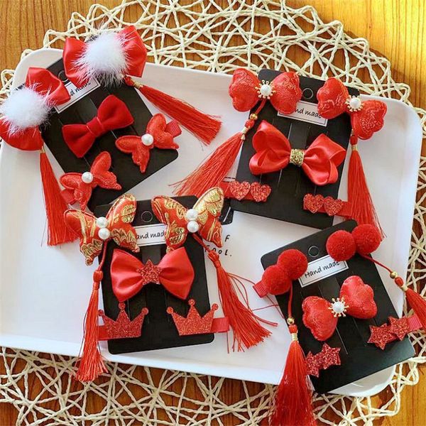 5set/lot chinese knot tassels hair headband flower girl hairband new year hair styling accessory fashion headwear headdress gift, Slivery;white
5set/lot chinese knot tassels hair headband flower girl hairband new year hair styling accessory fashion headwear headdress gift, Slivery;white