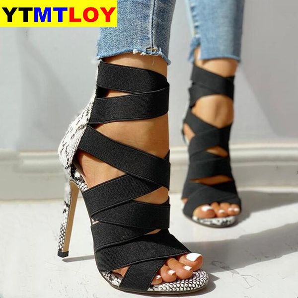 sandalias mujer 2020 women's ladies pumps fashion bandage patchwork mixed colors snake high heels sandals casual shoes size36~42, Black
sandalias mujer 2020 women's ladies pumps fashion bandage patchwork mixed colors snake high heels sandals casual shoes size36~42, Black