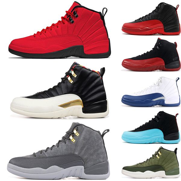New arrival Mens and Womens Basketball Shoes Sneakers 12S XII playoffs University Blue TAXI Gym Red White for Men Sports Shoes High Cut
New arrival Mens and Womens Basketball Shoes Sneakers 12S XII playoffs University Blue TAXI Gym Red White for Men Sports Shoes High Cut