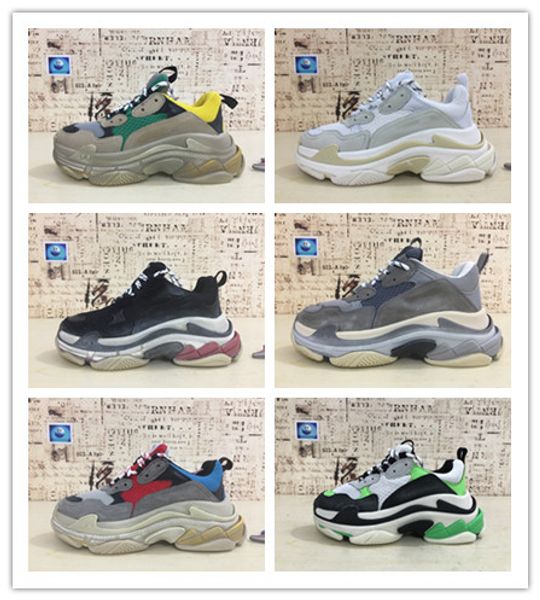 Luxury Designers Sports Casual Shoe Triple S Designer Low Old Dad Sneaker Combination Soles Boots Mens Womens Runner Shoes Top Quality
Luxury Designers Sports Casual Shoe Triple S Designer Low Old Dad Sneaker Combination Soles Boots Mens Womens Runner Shoes Top Quality