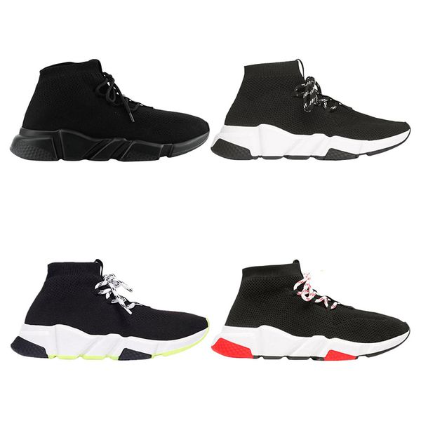 2020 men women designer socks shoes speed trainer lace up mid black white yellow fashion mens trainers casual platform sneakers
2020 men women designer socks shoes speed trainer lace up mid black white yellow fashion mens trainers casual platform sneakers