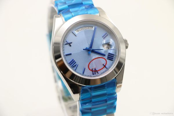 dial watch day 40mm blue mens automatic case date stainless watches display round classical strap 2019 president striped seller watch h kcgt, Slivery;brown
dial watch day 40mm blue mens automatic case date stainless watches display round classical strap 2019 president striped seller watch h kcgt, Slivery;brown