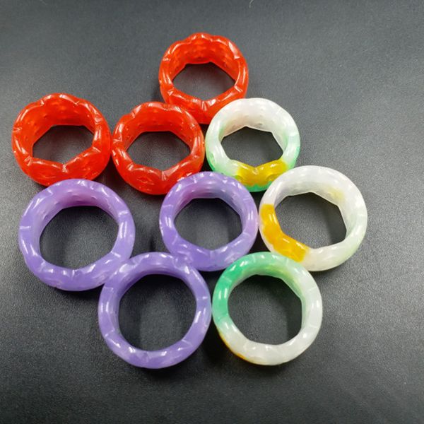 chinese green jade hollow ring 8-10 charm jewellery fashion accessories hand-carved man woman luck amulet gifts p15, Golden;silver
chinese green jade hollow ring 8-10 charm jewellery fashion accessories hand-carved man woman luck amulet gifts p15, Golden;silver