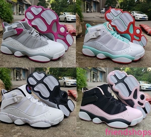 2019 new six 6 rings gs womens basketball shoes designer trainers sports sneakers 6s femme baloncesto white pink des chaussures schuhe
2019 new six 6 rings gs womens basketball shoes designer trainers sports sneakers 6s femme baloncesto white pink des chaussures schuhe