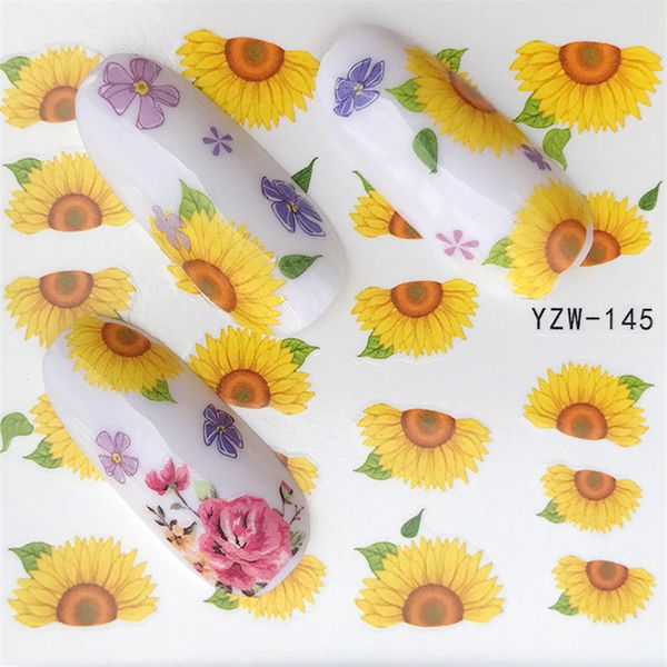 1 pcs sunflower water slide decals nail sticker diy water decals summer tiny flower nail art decorations, Black
1 pcs sunflower water slide decals nail sticker diy water decals summer tiny flower nail art decorations, Black
