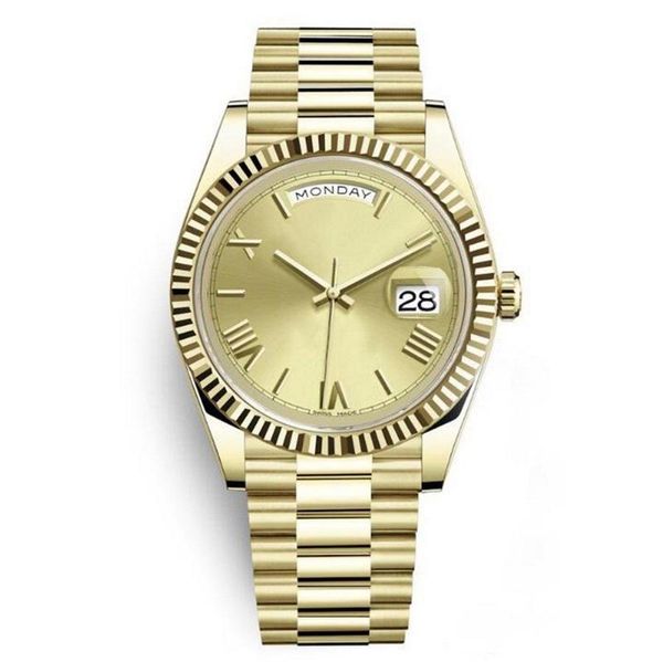 54 colors luxury watch wholesale datejust daydate men rlx automatic self -wind 40mm 18k watches stainless steel wristwatch no battery 2813, Slivery;brown
54 colors luxury watch wholesale datejust daydate men rlx automatic self -wind 40mm 18k watches stainless steel wristwatch no battery 2813, Slivery;brown