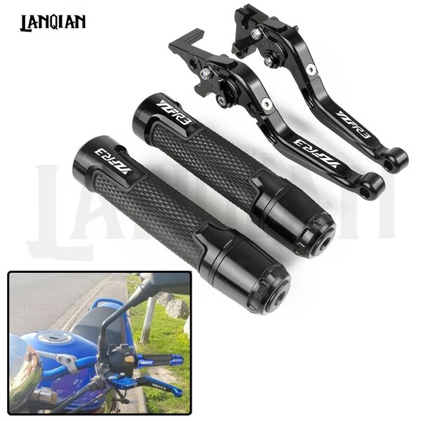 for yamaha yzf r3 yzf-r3 motorcycle cnc brake clutch lever & 7/8 22mm handlebar grips yzfr3 2015 2016 2017 2018 2019 accessories
for yamaha yzf r3 yzf-r3 motorcycle cnc brake clutch lever & 7/8 22mm handlebar grips yzfr3 2015 2016 2017 2018 2019 accessories