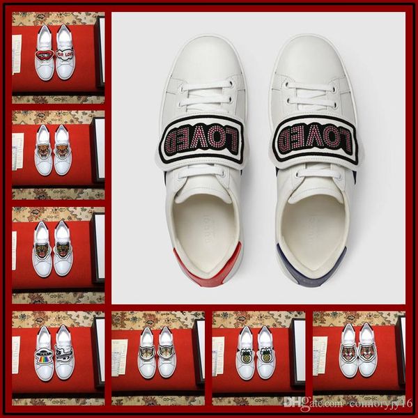 designer shoes ace luxury embroidered white tiger bee snake shoes genuine leather sneaker mens women casual shoes black running size 35-46
designer shoes ace luxury embroidered white tiger bee snake shoes genuine leather sneaker mens women casual shoes black running size 35-46