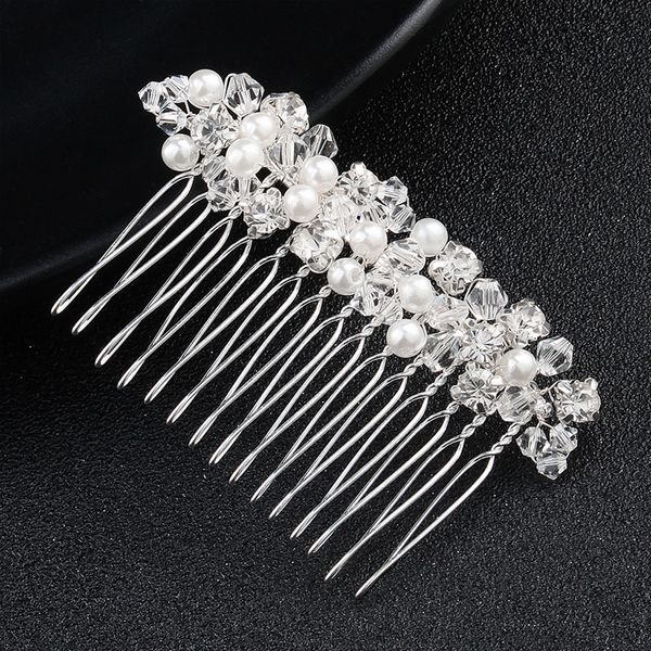 rhinestone beaded hair comb clip wedding bridal alloy hair pins women jewelry styling brush girl female gift, Golden;white
rhinestone beaded hair comb clip wedding bridal alloy hair pins women jewelry styling brush girl female gift, Golden;white