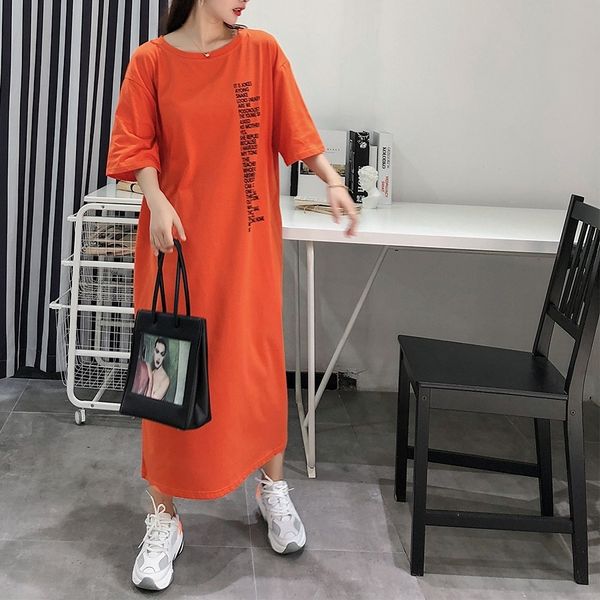 2019 summer long large size women's dress with split short sleeve behind 2019 summer long large size women's dress with split shor, White
2019 summer long large size women's dress with split short sleeve behind 2019 summer long large size women's dress with split shor, White