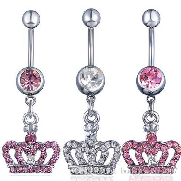 d0370 ( 3 colors ) crown style belly piercing body jewelry button ring ,navel ring belly bar(10pcs lot) jfb-3343, Silver
d0370 ( 3 colors ) crown style belly piercing body jewelry button ring ,navel ring belly bar(10pcs lot) jfb-3343, Silver