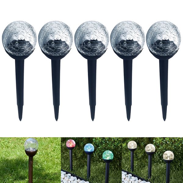2019 new 1/2/3/5pcs solar powered crackle glass ball led light lamp for garden yard path ni-mh battery
2019 new 1/2/3/5pcs solar powered crackle glass ball led light lamp for garden yard path ni-mh battery