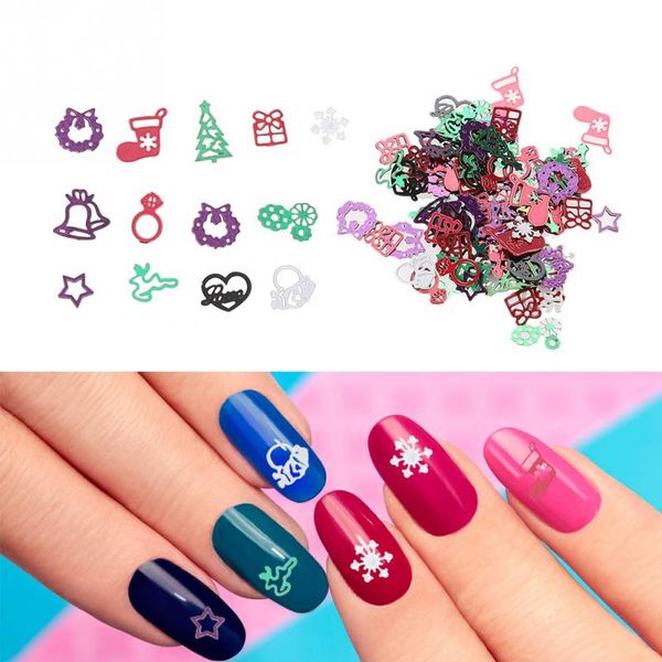 1 box nail sequins snowflakes christmas decorations shinny glitter designs mixed colors stickers for nailsart manicure a ac, Silver;gold
1 box nail sequins snowflakes christmas decorations shinny glitter designs mixed colors stickers for nailsart manicure a ac, Silver;gold