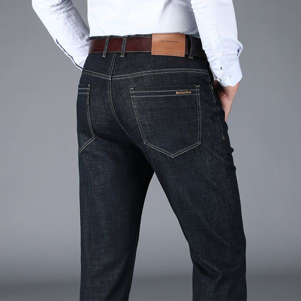 jeans mens business casual stretch pants straight jeans for men thick denim long trousers male black navy blue oversize 29-40 42
jeans mens business casual stretch pants straight jeans for men thick denim long trousers male black navy blue oversize 29-40 42