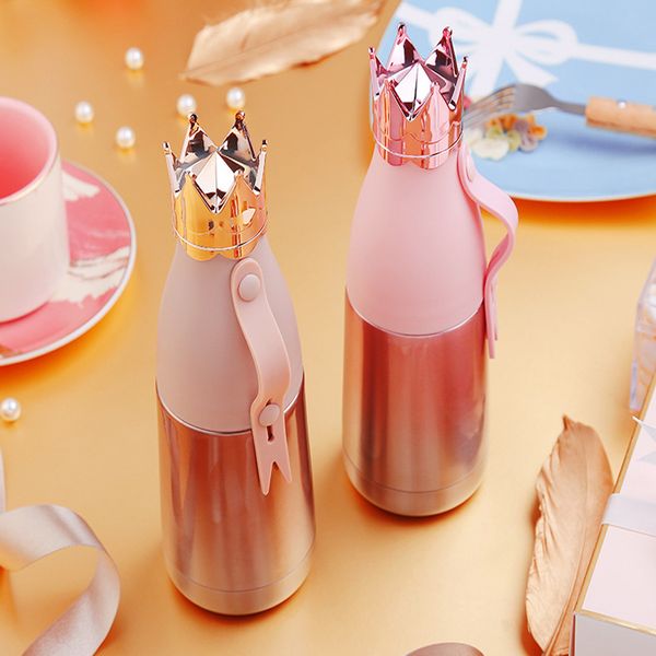 crown water bottle vacuum cup 304 stainless steel queen thermos travel water bottles outdoor drinkware 4 colors
crown water bottle vacuum cup 304 stainless steel queen thermos travel water bottles outdoor drinkware 4 colors