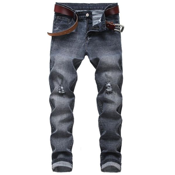 человек отверстия упругая сила jeans black ash непосредственно канистру мужская одежда ковбойские брюки денима джинсы тонкий дизайнерские бр, Blue
человек отверстия упругая сила jeans black ash непосредственно канистру мужская одежда ковбойские брюки денима джинсы тонкий дизайнерские бр, Blue