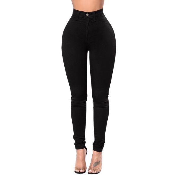 woman denim pencil pants solid stretch jeans high waist pants women skinny jeans femme streetwear white black, Blue
woman denim pencil pants solid stretch jeans high waist pants women skinny jeans femme streetwear white black, Blue