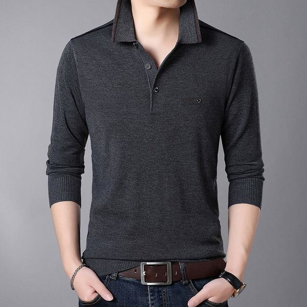 2018 men's fashion mixed colors sweater men leisure slim pull hommeturn down collar long-sleeved sweater solid xxxl, White;black
2018 men's fashion mixed colors sweater men leisure slim pull hommeturn down collar long-sleeved sweater solid xxxl, White;black