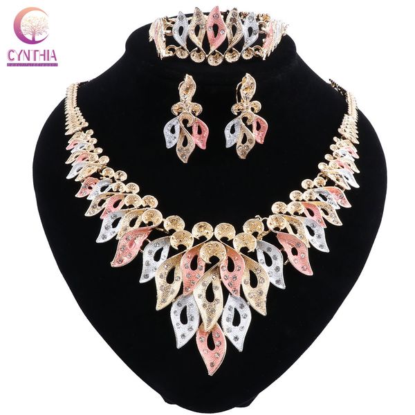 cynthia dubai jewelry sets wedding bridal jewelry sets crystal necklace earrings ring set african beads set for women, Silver
cynthia dubai jewelry sets wedding bridal jewelry sets crystal necklace earrings ring set african beads set for women, Silver