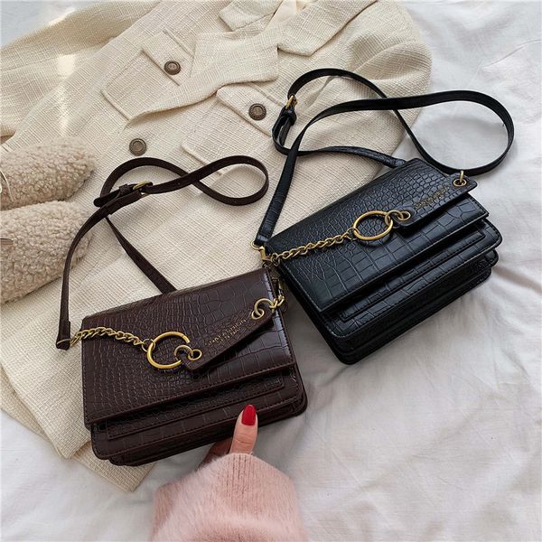 vintage crocodile flap chain women's shoulder messenger crossbody bags 2019 ladies clutch casual totes female purse
vintage crocodile flap chain women's shoulder messenger crossbody bags 2019 ladies clutch casual totes female purse