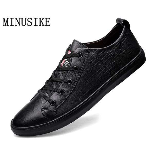 men shoes 2020 spring new fashion business casual shoes classic leather work men sneakers, Black
men shoes 2020 spring new fashion business casual shoes classic leather work men sneakers, Black