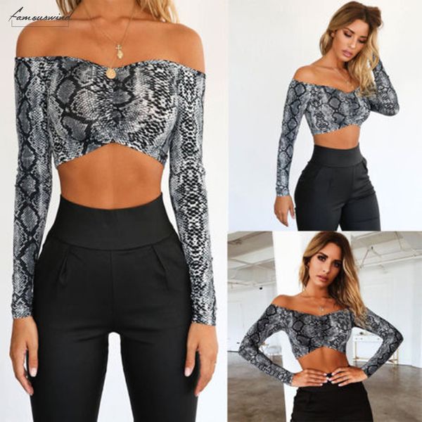 tank brand polyester women new 2019 ladies crop tee blouse off shoulder snake skin clothes new, White
tank brand polyester women new 2019 ladies crop tee blouse off shoulder snake skin clothes new, White