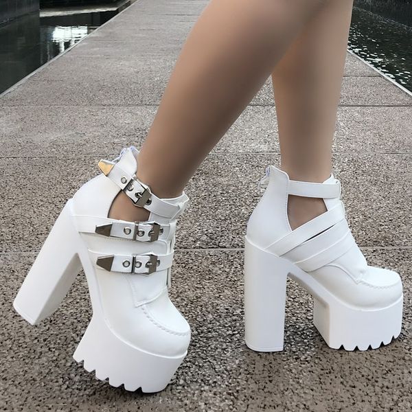 2018 new women's sandals fashion 14 cm super high heel women's shoes stage show catwalk thick with sandals white black
2018 new women's sandals fashion 14 cm super high heel women's shoes stage show catwalk thick with sandals white black