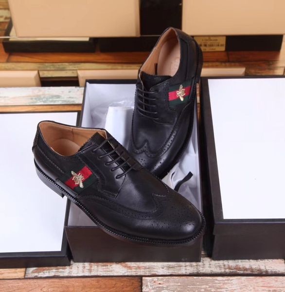 2019 mens bee pattern business dress shoes formal oxford for male party oxfords cow-skin slip on genuine leather wedding shoes size 38-45, Black
2019 mens bee pattern business dress shoes formal oxford for male party oxfords cow-skin slip on genuine leather wedding shoes size 38-45, Black
