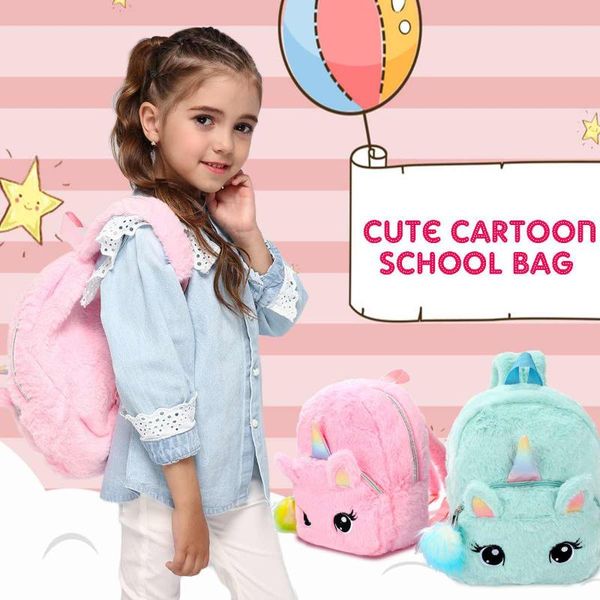 kid soft unicorn plush bag girl mini faux fur unicorn backpack cute children zipper schoolbag toy doll backpack for kindergarten
kid soft unicorn plush bag girl mini faux fur unicorn backpack cute children zipper schoolbag toy doll backpack for kindergarten