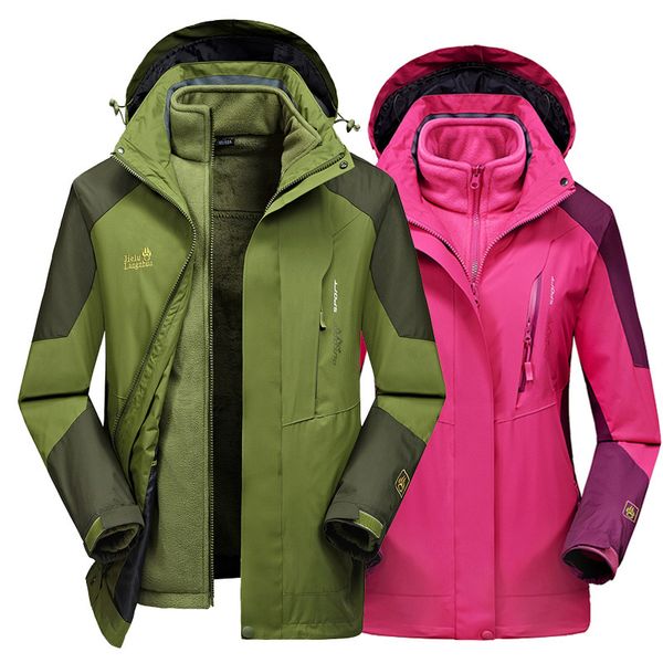 genuine outdoor raincoat jacket men's three-in-one women's two-piece set waterproof breathable plus-sized
genuine outdoor raincoat jacket men's three-in-one women's two-piece set waterproof breathable plus-sized