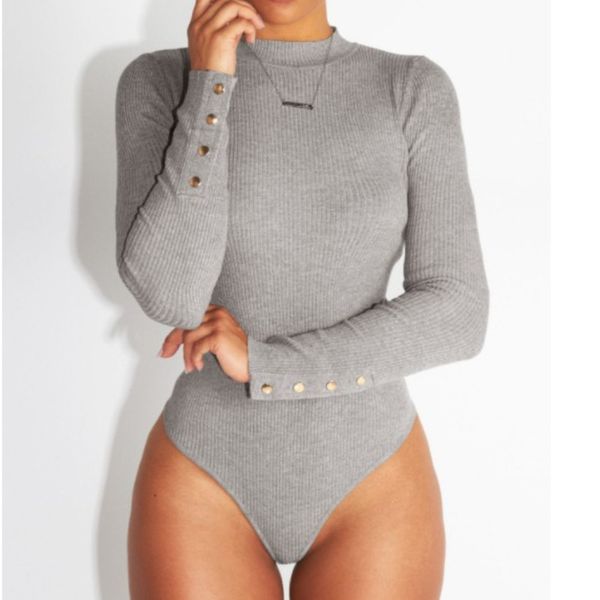 women's jumpsuits & rompers women autumn winter elastic bodysuits o neck botton long sleeve warm romper casual q, Black;white
women's jumpsuits & rompers women autumn winter elastic bodysuits o neck botton long sleeve warm romper casual q, Black;white