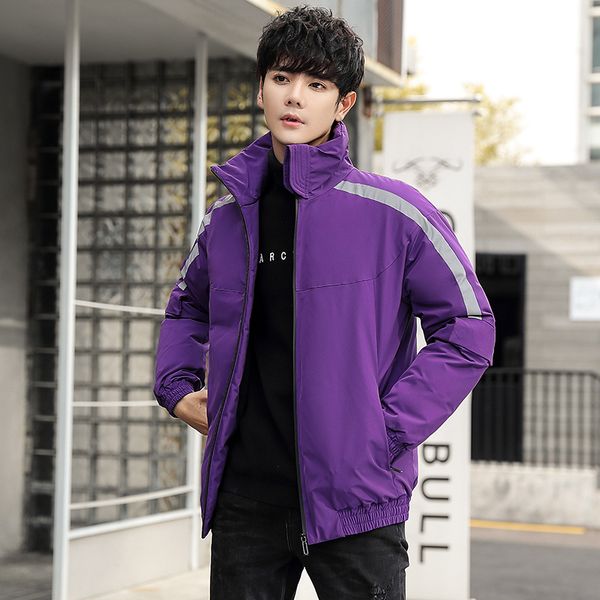 winter men duck down jacket stand collar purple down coat casual printing fashion mens clothing, Black
winter men duck down jacket stand collar purple down coat casual printing fashion mens clothing, Black