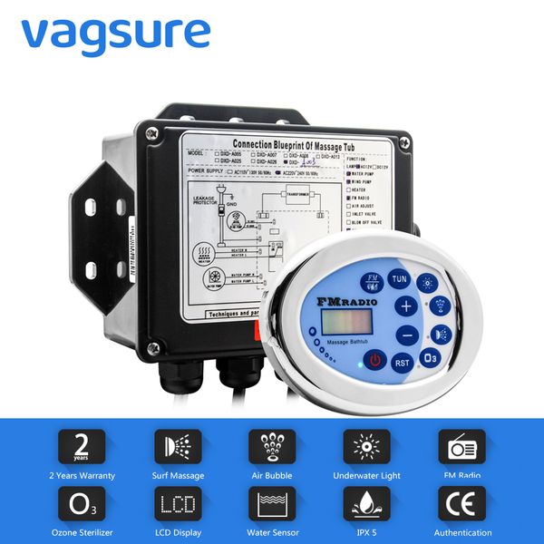 ipx5 waterproof oval ac110v digital bathtub controller lcd display control box kits for hydromassage bath
ipx5 waterproof oval ac110v digital bathtub controller lcd display control box kits for hydromassage bath