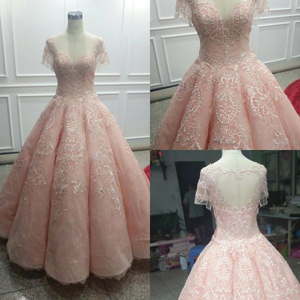 baby pink ball gown quinceanera dresses lace appliques sheer jewel neck short sleeve girls formal party gown evening dress bc1621, Blue;red
baby pink ball gown quinceanera dresses lace appliques sheer jewel neck short sleeve girls formal party gown evening dress bc1621, Blue;red