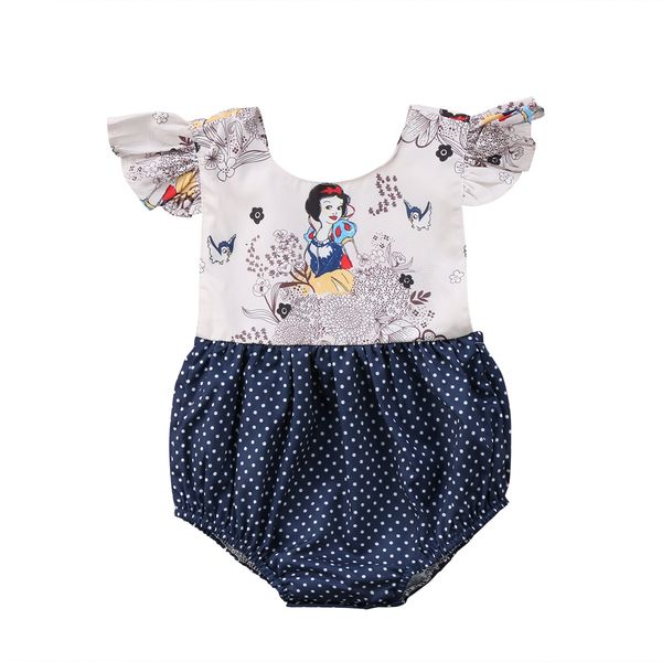 2018 Newborn Baby Girls Cartoon Flying Sleeves Polka Dot Jumpsuit Bodysuit Navy Blue Summer Outfits Clothes Sunsuit
2018 Newborn Baby Girls Cartoon Flying Sleeves Polka Dot Jumpsuit Bodysuit Navy Blue Summer Outfits Clothes Sunsuit