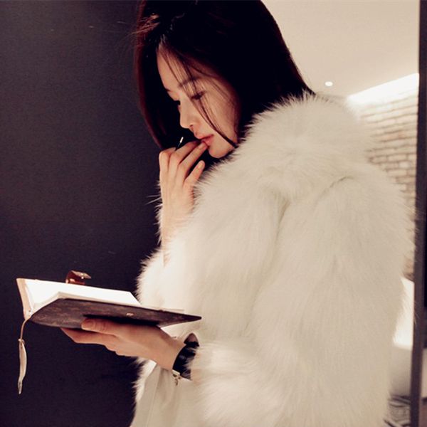 new haining fur coat in the long section female korean fashion slim slimming tide suit, Black
new haining fur coat in the long section female korean fashion slim slimming tide suit, Black