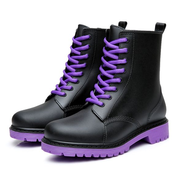 waterproof rain boots women boots winter women shoes non-slip wear-resistant ankle for rubber female booties, Black
waterproof rain boots women boots winter women shoes non-slip wear-resistant ankle for rubber female booties, Black
