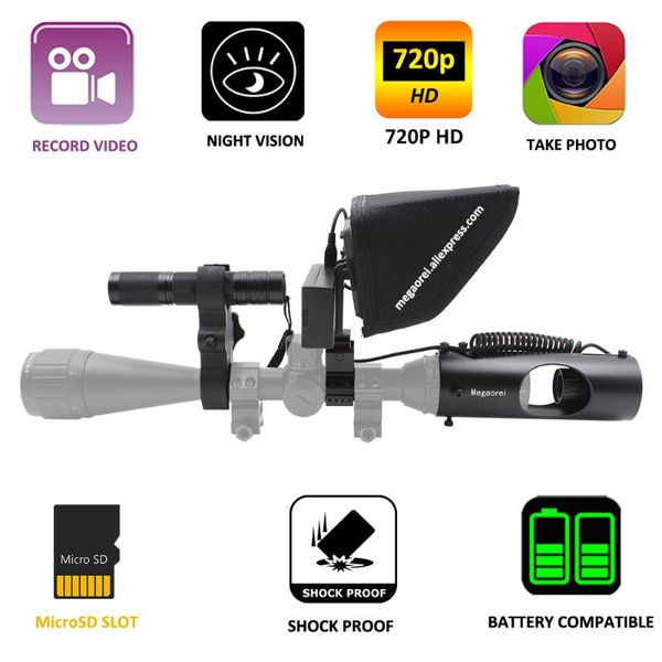 megaorei2 720p tactical 850nm infrared digital laser ir night vision vcr for rifle scope sight for day hunting and night hunting
megaorei2 720p tactical 850nm infrared digital laser ir night vision vcr for rifle scope sight for day hunting and night hunting