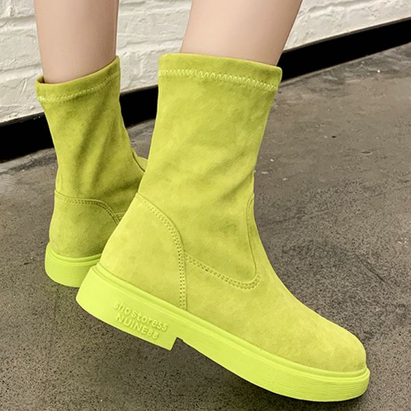 nice new arrived autumn ankle flock boots women soft simple platform shoes for woman flat heels female leisure walking boot, Black
nice new arrived autumn ankle flock boots women soft simple platform shoes for woman flat heels female leisure walking boot, Black