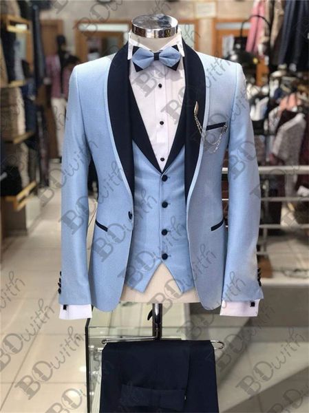 plaid one button men suits shawl lapel 3 pcs suits for men prom tuxedo slim fit groom wedding for custom blazer, White;black
plaid one button men suits shawl lapel 3 pcs suits for men prom tuxedo slim fit groom wedding for custom blazer, White;black