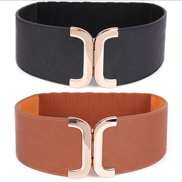 wide women's buckle women's waistbands elastic wide belt gold buckle cummerbund female strap dress decoration gifts, Black;brown
wide women's buckle women's waistbands elastic wide belt gold buckle cummerbund female strap dress decoration gifts, Black;brown
