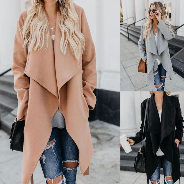 2019 autumn and winter explosions european-style slim long solid color windbreaker coat jacket, support mixed batch, Tan;black
2019 autumn and winter explosions european-style slim long solid color windbreaker coat jacket, support mixed batch, Tan;black