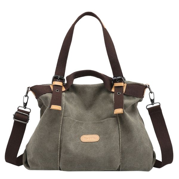 vintage canvas women shoulder handle handbag high capacity travel beach casual purse tote zipper reusable crossbody bags f617
vintage canvas women shoulder handle handbag high capacity travel beach casual purse tote zipper reusable crossbody bags f617