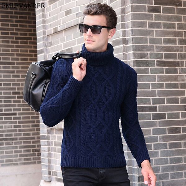 2019 new autumn winter men's turtleneck solid color casual sweater men's slim fit brand knitted pullovers, White;black
2019 new autumn winter men's turtleneck solid color casual sweater men's slim fit brand knitted pullovers, White;black