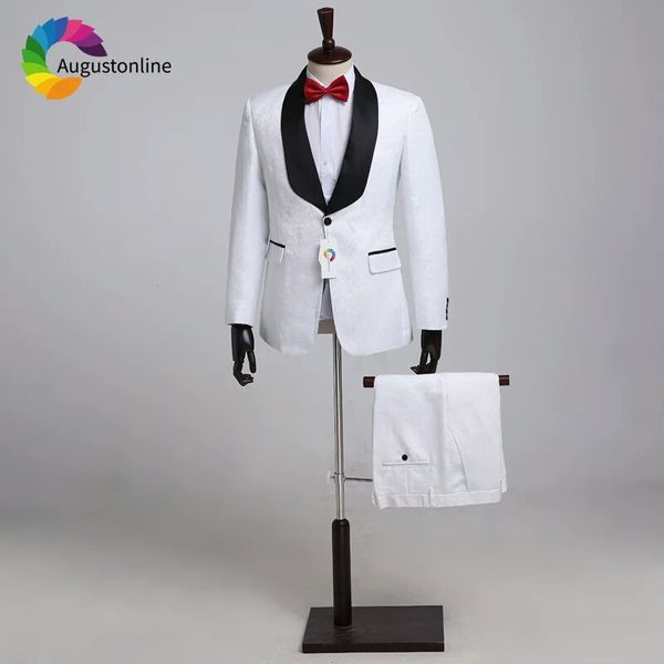 white pattern men suits wedding black wide shawl lapel floral prom wear slim fit men blazers handsome groom tuxedos 3 pieces enening party, Black;gray
white pattern men suits wedding black wide shawl lapel floral prom wear slim fit men blazers handsome groom tuxedos 3 pieces enening party, Black;gray
