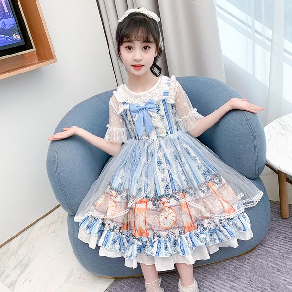 summer dresses for girls vestidos de verano lolita dress kids dress clothes casual ropa europea sukienka letni robe ete floral, Red;yellow
summer dresses for girls vestidos de verano lolita dress kids dress clothes casual ropa europea sukienka letni robe ete floral, Red;yellow
