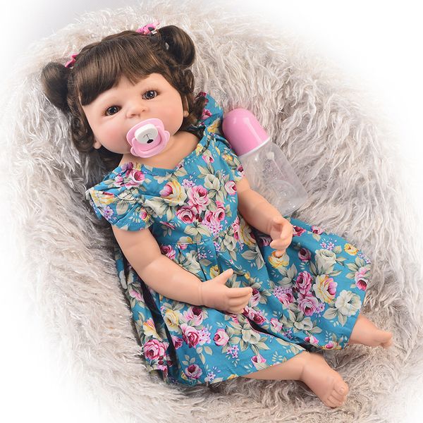 full body silicone reborn baby girl doll 22 inch fashion reborn alive girl doll realistic princess baby doll for kids xmas gifts
full body silicone reborn baby girl doll 22 inch fashion reborn alive girl doll realistic princess baby doll for kids xmas gifts