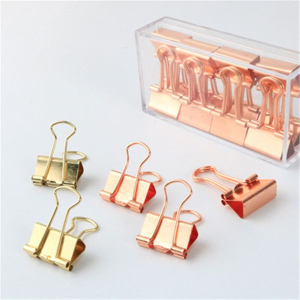solid color rose gold metal binder clips notes letter paper clip home office storage supplies za6807
solid color rose gold metal binder clips notes letter paper clip home office storage supplies za6807